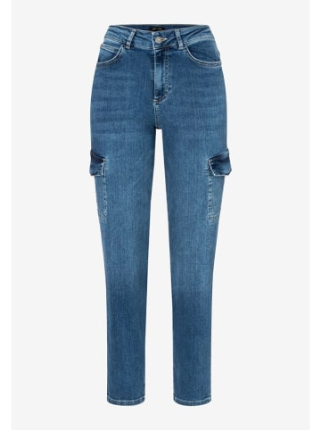 More & More Spijkerbroek - slim fit - blauw