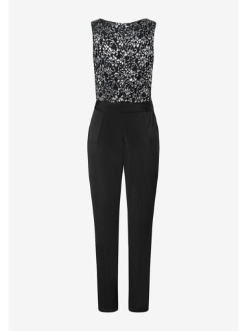 More & More Jumpsuit in Schwarz/ Grau