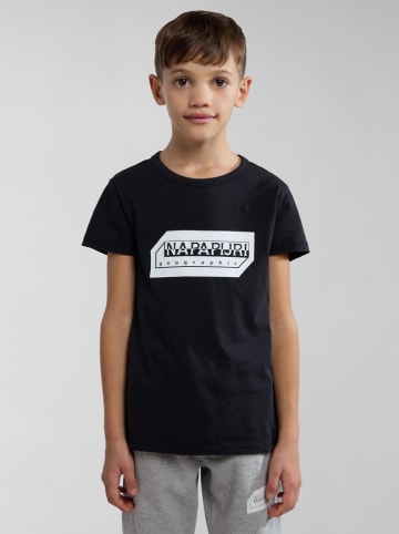 Napapijri Shirt in Schwarz