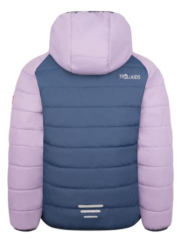 Trollkids Ski-/ Snowboardjacke "Hafjell XT" in Lila/ Dunkelblau