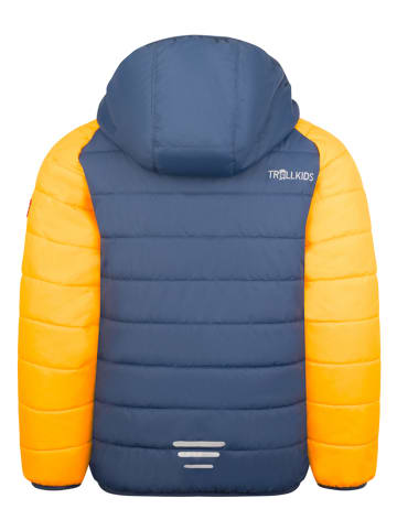 Trollkids Ski-/ Snowboardjacke "Hafjell XT" in Gelb/ Blau