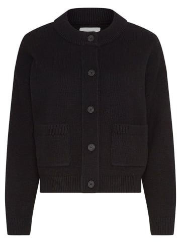 MOSS COPENHAGEN Kardigan "Carina" w kolorze czarnym