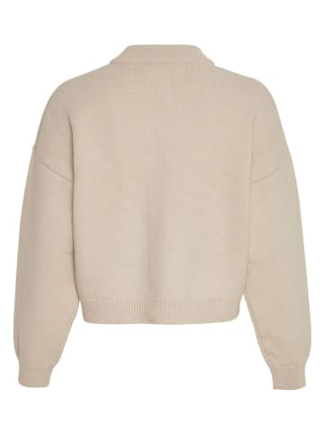 MOSS COPENHAGEN Cardigan "Carina" in Sand