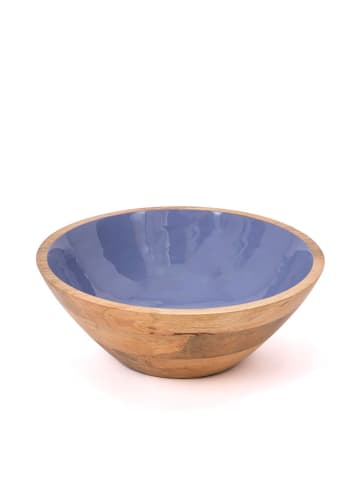 FYNCH-HATTON Schüssel "Singita" in Blau/ Hellbraun - Ø 30 cm