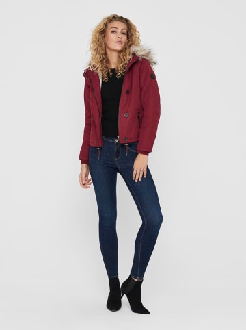 ONLY Übergangsjacke in Bordeaux