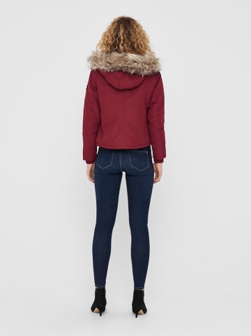 ONLY Übergangsjacke in Bordeaux