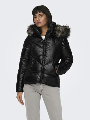 ONLY Winterjacke in Schwarz