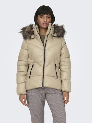 ONLY Winterjacke in Beige