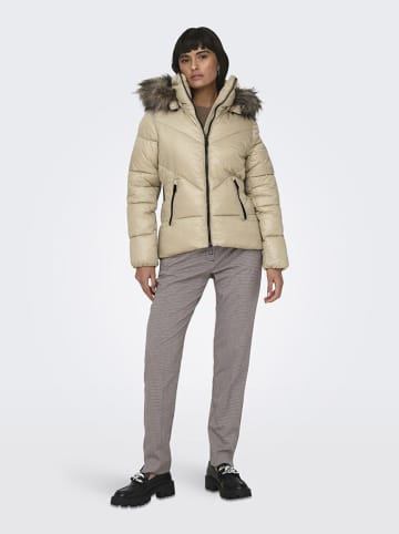 ONLY Winterjacke in Beige