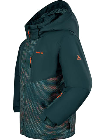 Kamik Ski-/ Snowboardjacke "Arlo" in Dunkelgrün/ Bunt