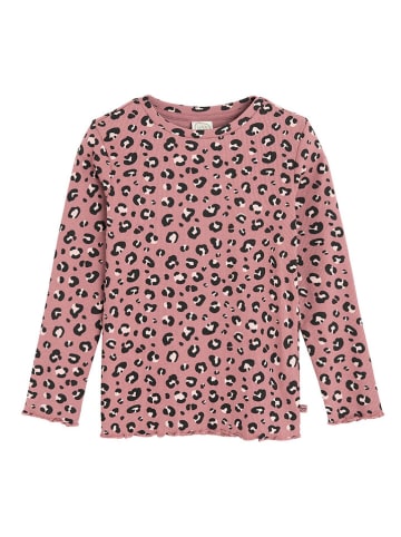 COOL CLUB Longsleeve zwart/lichtroze