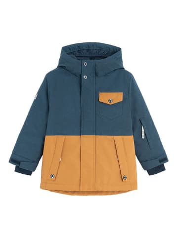 COOL CLUB Winterjacke in Blau/ Hellbraun