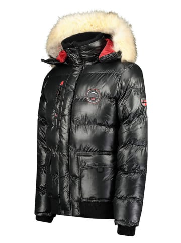 Geographical Norway Steppjacke "Bugs" in Schwarz