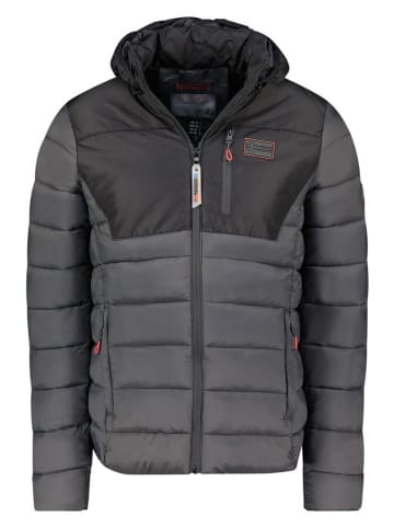 Geographical Norway Winterjacke "Batilo" in Grau/ Schwarz