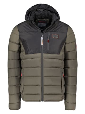 Geographical Norway Winterjacke "Batilo" in Khaki/ Schwarz