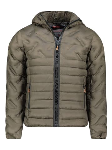 Geographical Norway Kurtka pikowana "Burator" w kolorze khaki