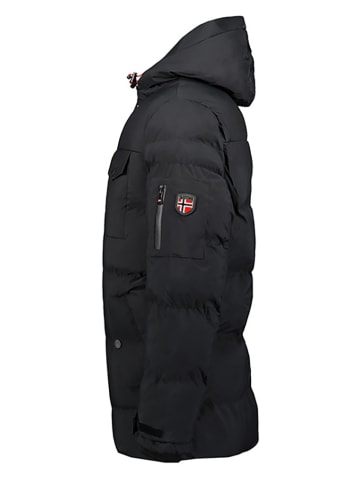 Geographical Norway Parka "Aldesto" w kolorze czarnym