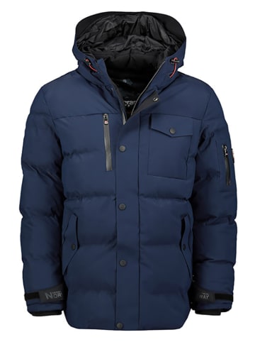 Geographical Norway Parka "Aldesto" w kolorze granatowym