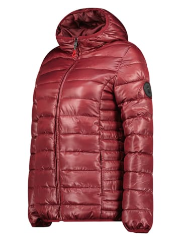 Canadian Peak Doorgestikte jas "Colombiana" rood