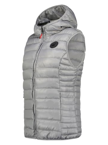 Canadian Peak Doorgestikte bodywarmer "Volombiana" grijs