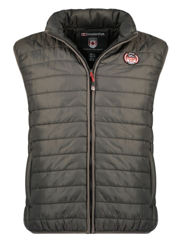 Canadian Peak Doorgestikte bodywarmer "Vatikeak" kaki