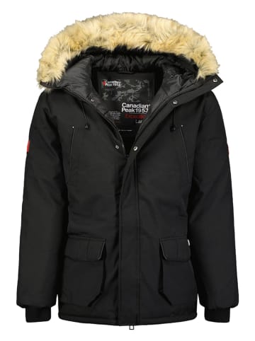 Canadian Peak Parka zimowa "Claudeak" w kolorze czarnym