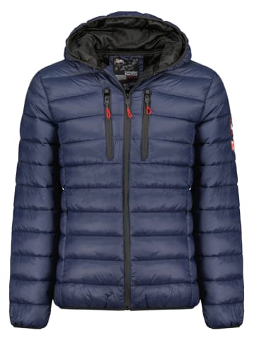 Canadian Peak Doorgestikte jas "Alareak" donkerblauw