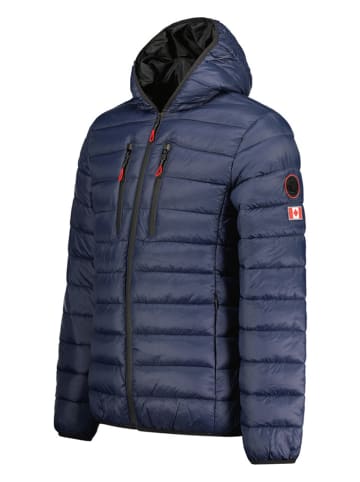 Canadian Peak Kurtka pikowana "Alareak" w kolorze granatowym
