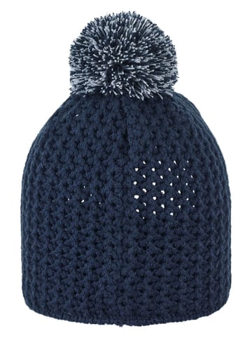 Sterntaler Muts met pompon donkerblauw