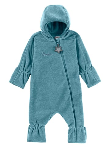 Sterntaler® Fleece-Overall in Türkis