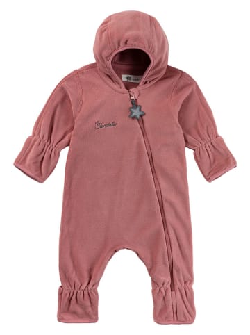 Sterntaler Fleece-Overall in Altrosa