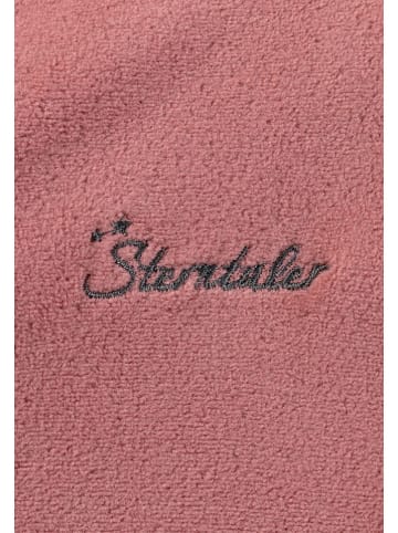 Sterntaler Rampers polarowy w kolorze szaroróżowym