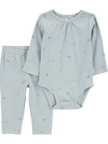 carter's 2-delige outfit lichtblauw