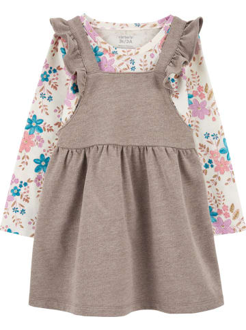 carter's 2-delige outfit lichtbruin