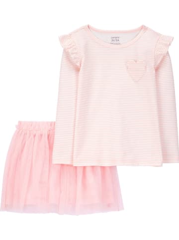 carter's 2tlg. Outfit in Rosa