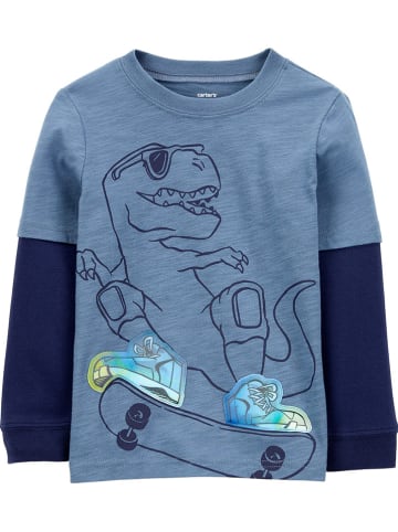 carter's Longsleeve in Blau