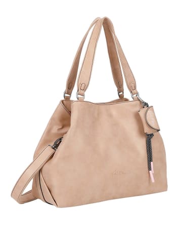 Fritzi aus Preußen Schultertasche in Beige - (B)16 x (H)32 x (T)43cm