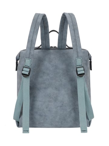Fritzi aus Preußen Rucksack in Hellblau - (B)11 x (H)30 x (T)27 cm