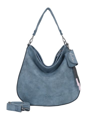 Fritzi aus Preußen Schultertasche in Hellblau - (B)5 x (H)33 x (T)36 cm