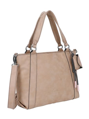 Fritzi aus Preußen Schoudertas beige - (B)12 x (H)28 x (D)38 cm