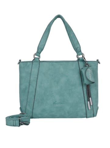Fritzi aus Preußen Schoudertas turquoise - (B)12 x (H)28 x (D)38 cm
