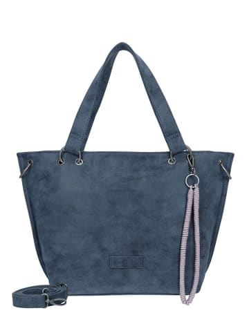 Fritzi aus Preußen Schultertasche in Blau - (B)12 x (H)31 x (T)40 cm