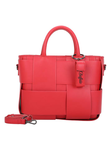 Buffalo Henkeltasche in Rot - (B)27 x (H)22 x (T)10 cm