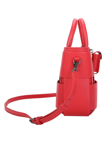 Buffalo Henkeltasche in Rot - (B)27 x (H)22 x (T)10 cm