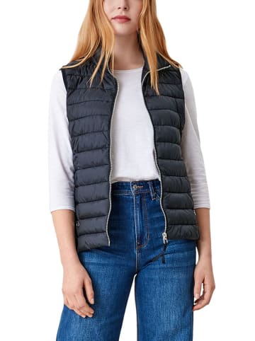 s.Oliver Doorgestikte bodywarmer donkerblauw