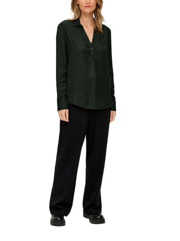 s.Oliverrrrr Blouse zwart/groen
