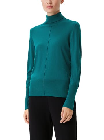 s.Oliver Rollkragenpullover in Türkis