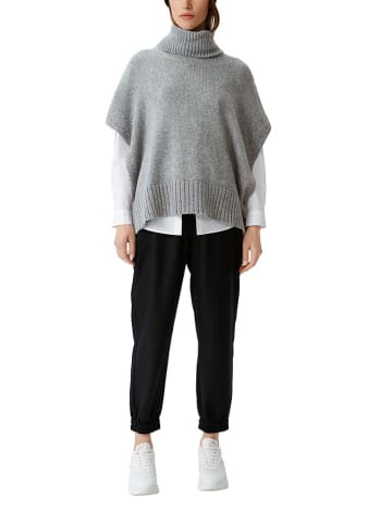 s.Oliver Poncho grijs