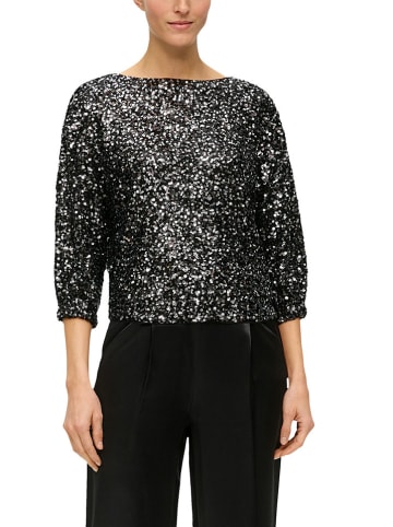 s.Oliver Bluse in Schwarz