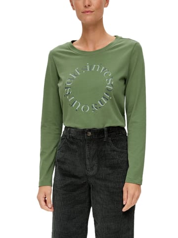 s.Oliver Longsleeve in Grün